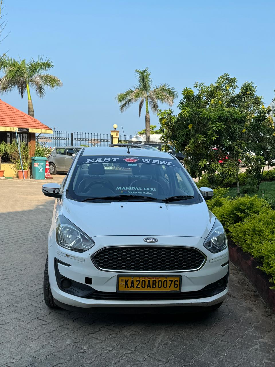 Ford Aspire (KA 20AB0076) — Manipal Taxi